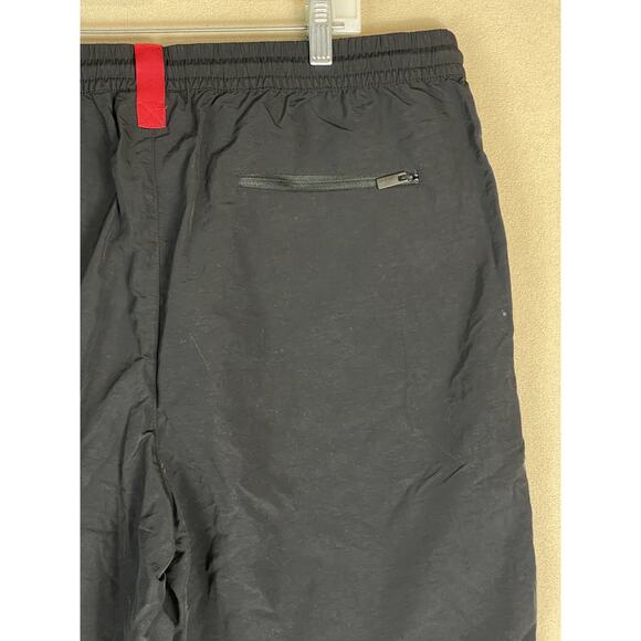 100 Thieves Pants Mens XL Black Foundations Nylon Straight Leg Ankle Zip Relaxed - Picture 12 of 16